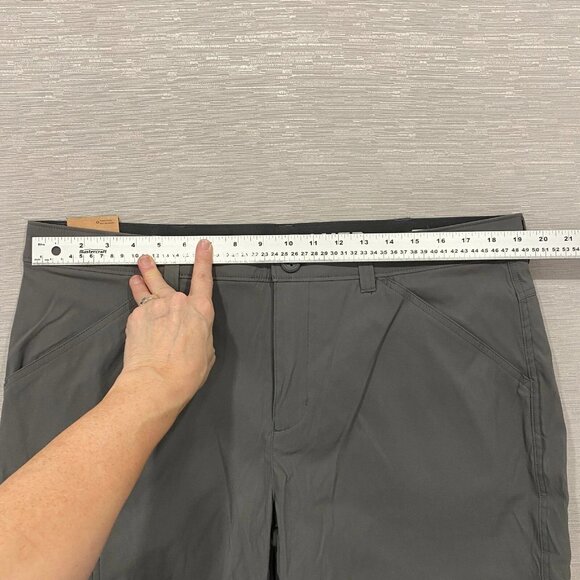 Eddie Bauer Fleece Lined Tech Pants Mens 38 x 30 Gray Water Repellent Insulated - Picture 8 of 12
